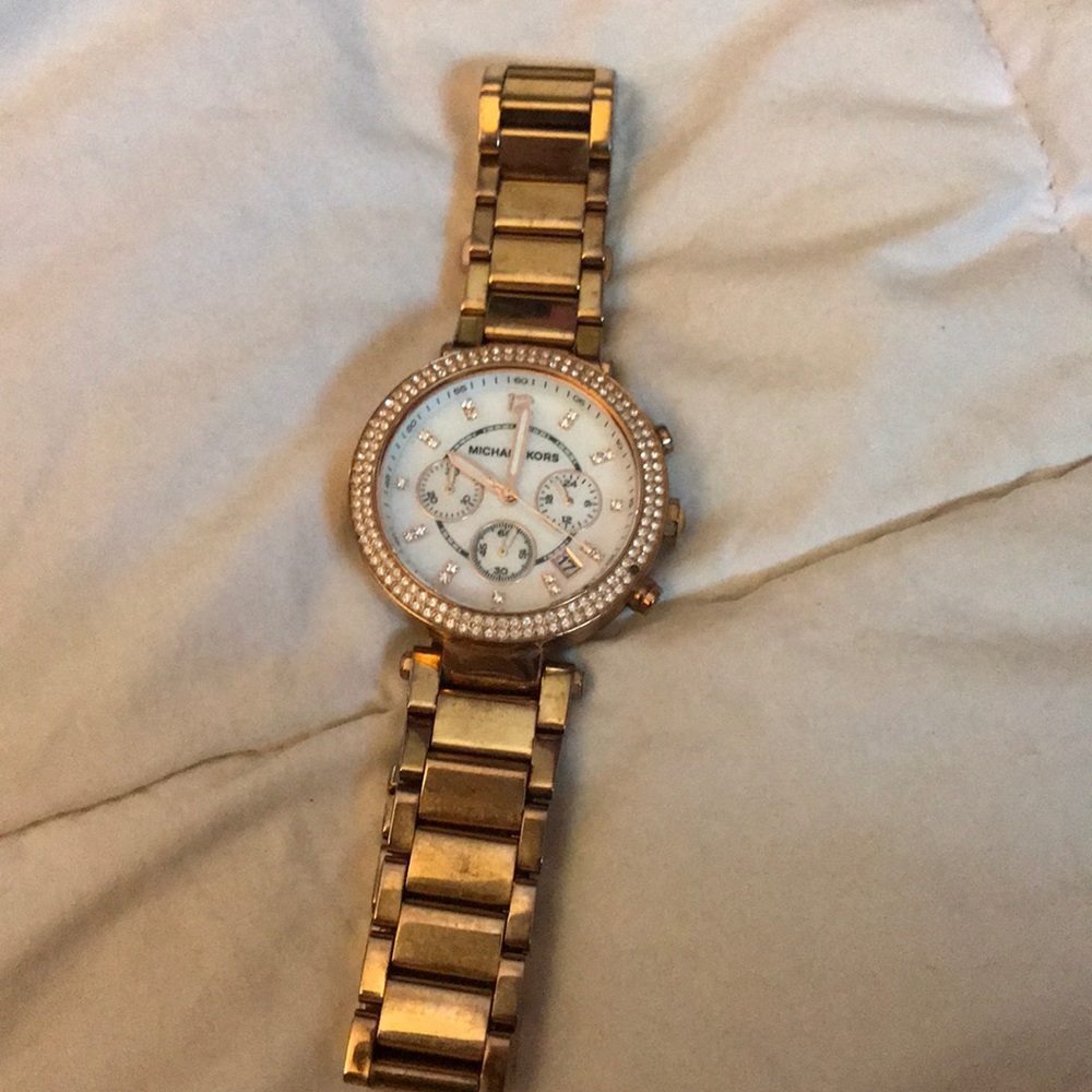 Rose Gold Michael Kors Watch